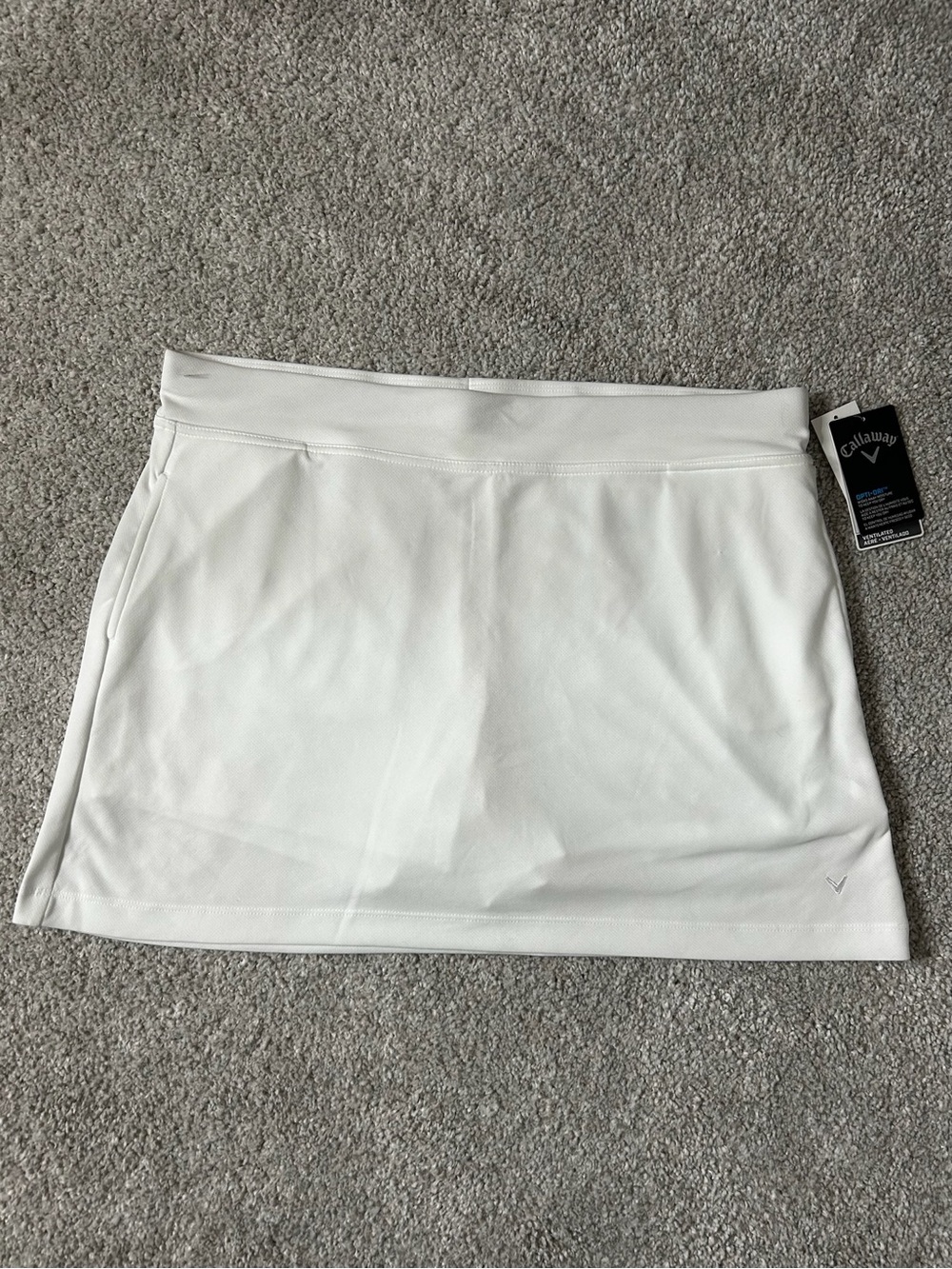 Callaway White Women's Golf Skort